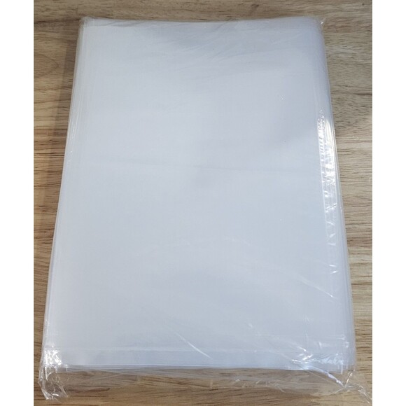 100 Uline S-1511 4 Mil 6"x8" Clear Poly Bags Sleeves NEW - Picture 2 of 3